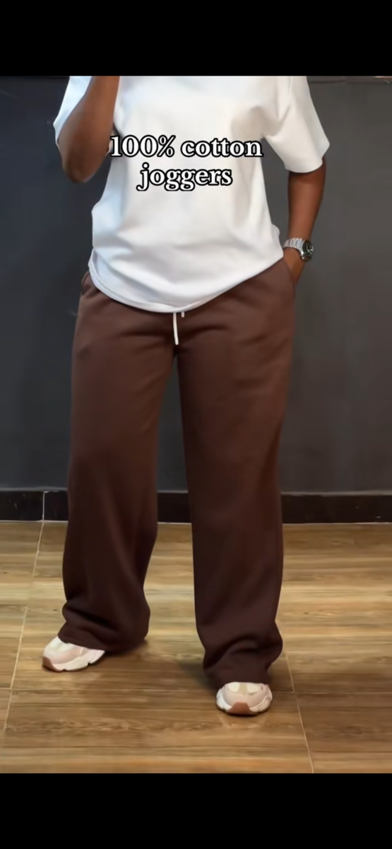 chocolate joggers