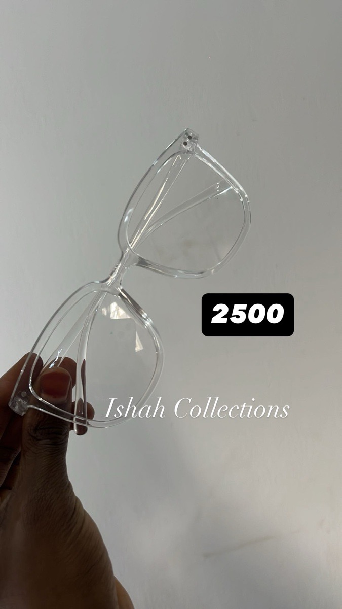 Tranperent glasses