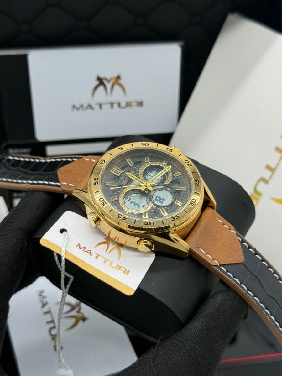 MATTURI LEATHER - DIGITAL & ANALOG (Crocodile leather)