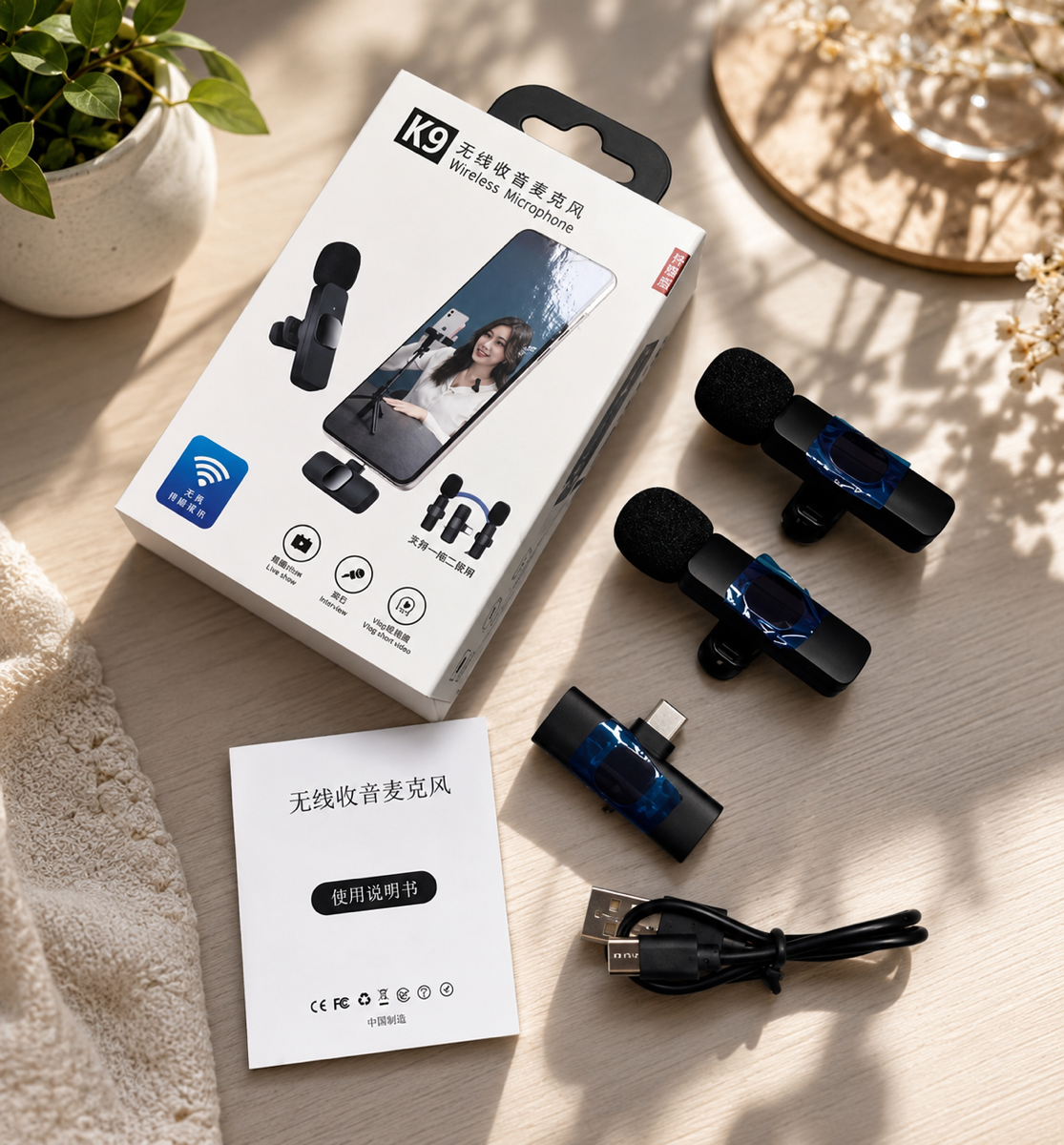 K9 WIRELESS MICRPHONE