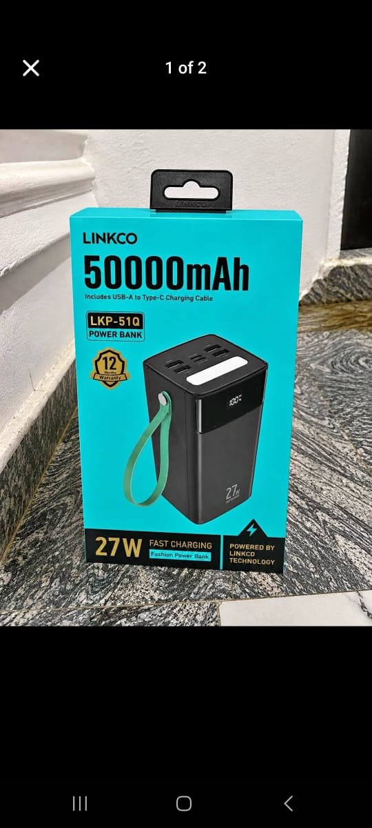LINKCO POWERBANK 50,000MAH