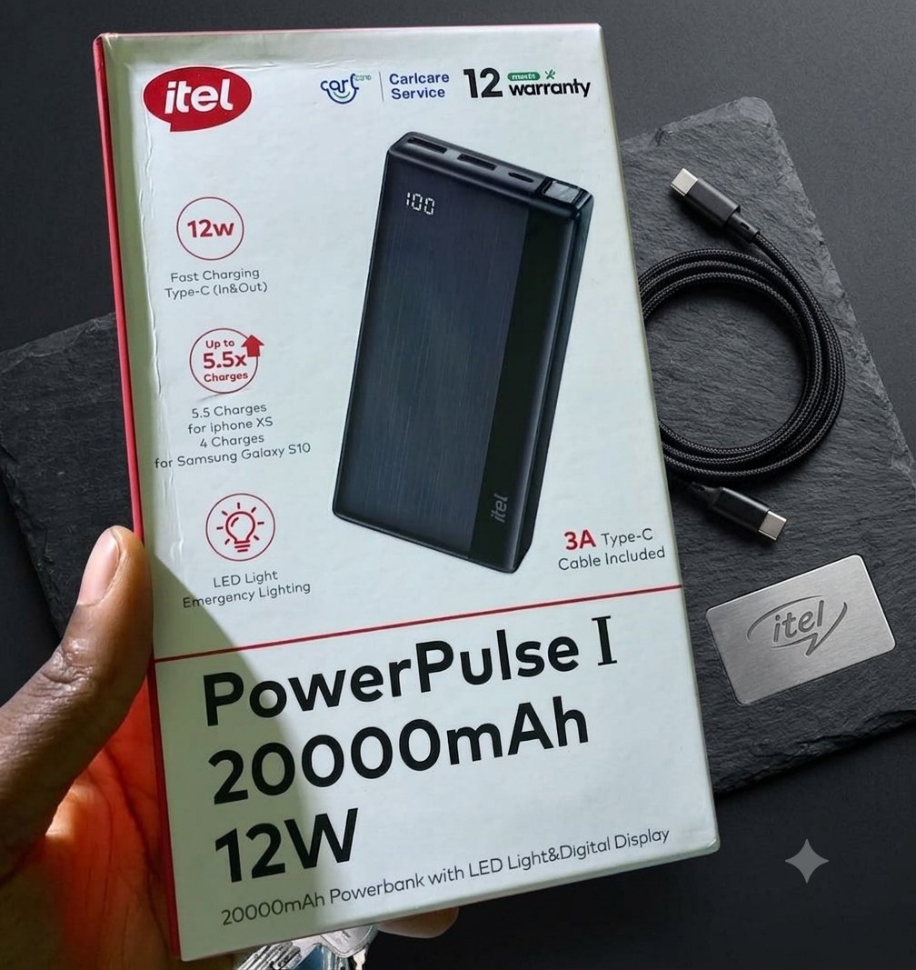 ITEL POWERBANK POWERPULSE