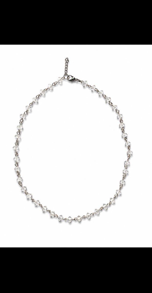 clear Crystal necklace