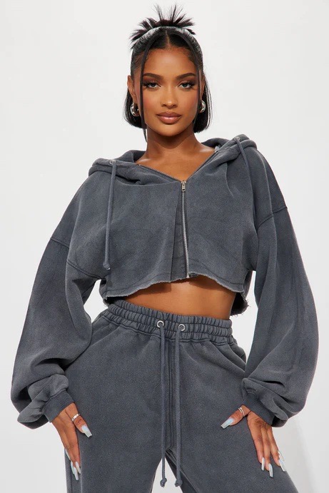 On The Go Fleece Pant Set