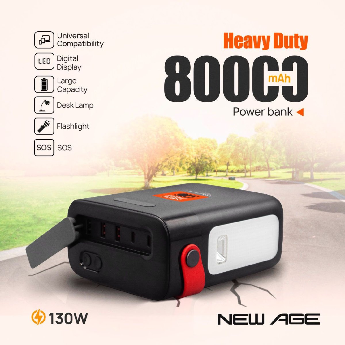 NEWAGE HEAVY DUTY POWERBANK