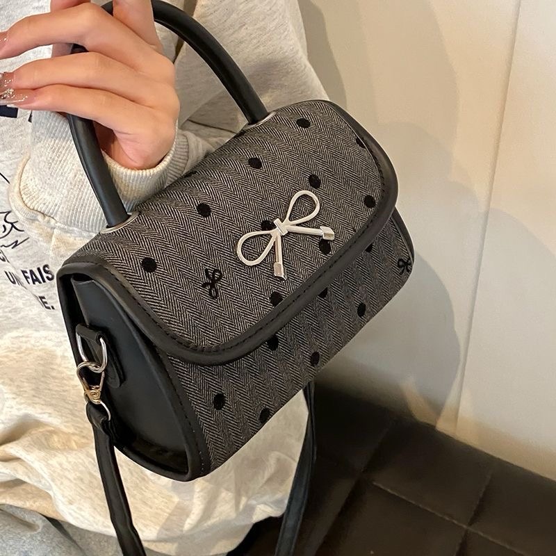 Chic polka Dot Bow bag
