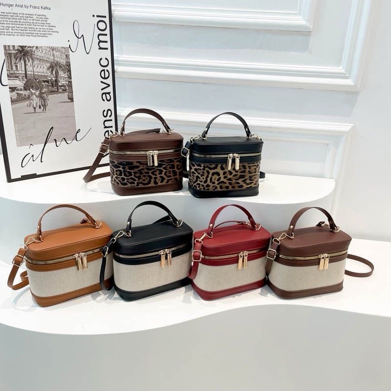Round bucket fashion bag