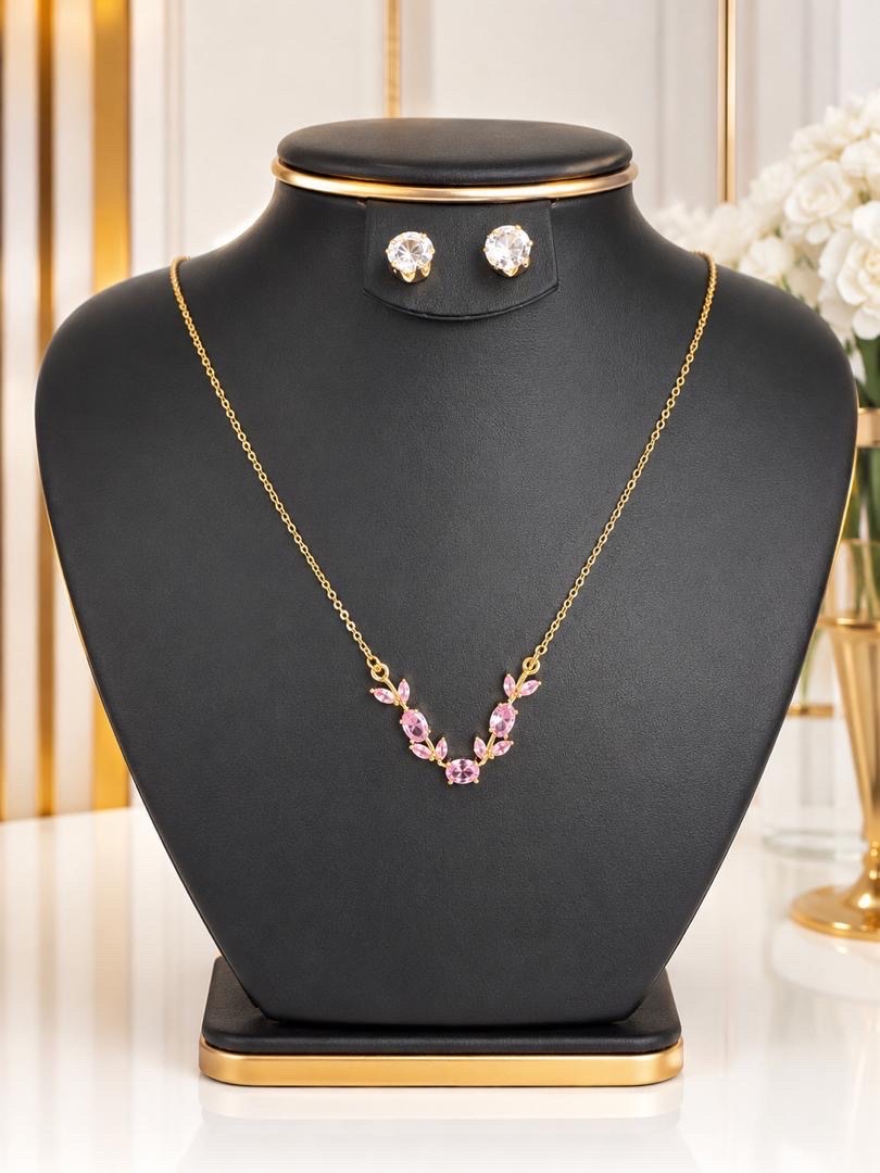 floral necklace