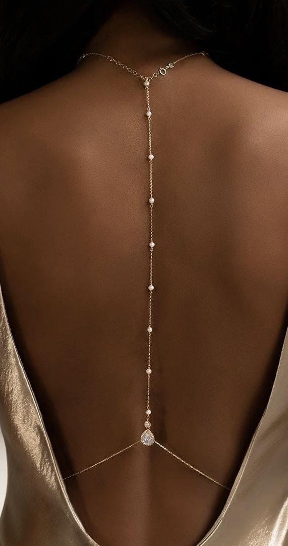 Backless chain drop