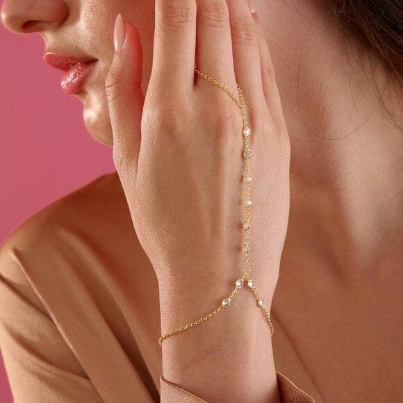 2in 1 hand bracelet