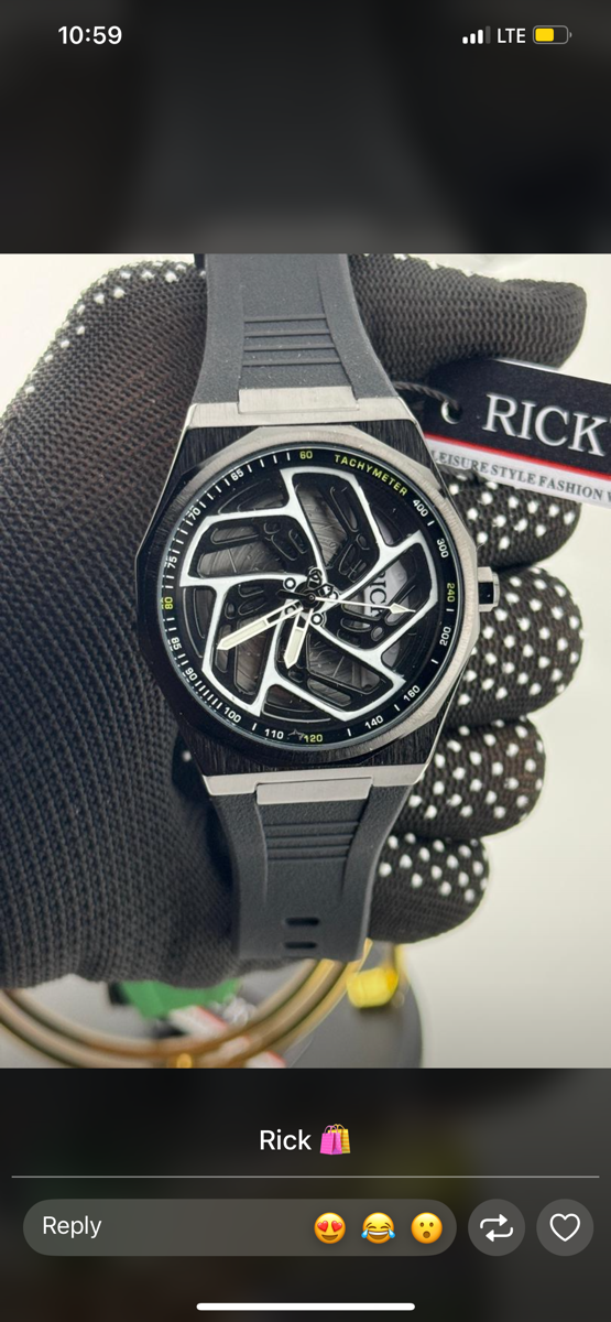Rick nick wrist watch