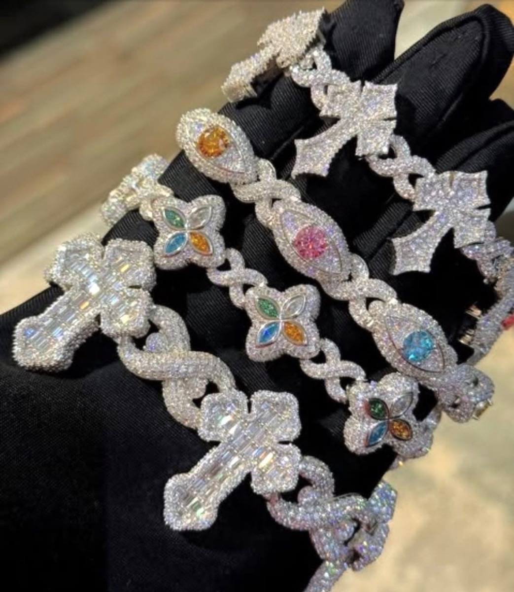Vvs 1 mossainite diamond 💎 bracelet