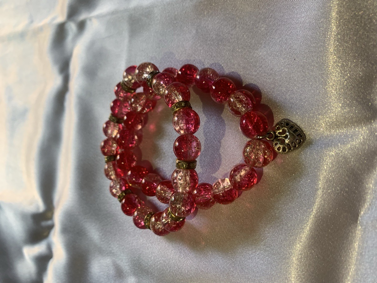 red duo bracelet