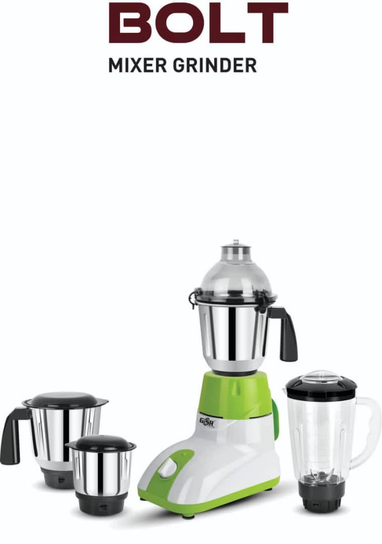 BOLT MIXER GRINDER HEAVY DUTY BLENDER