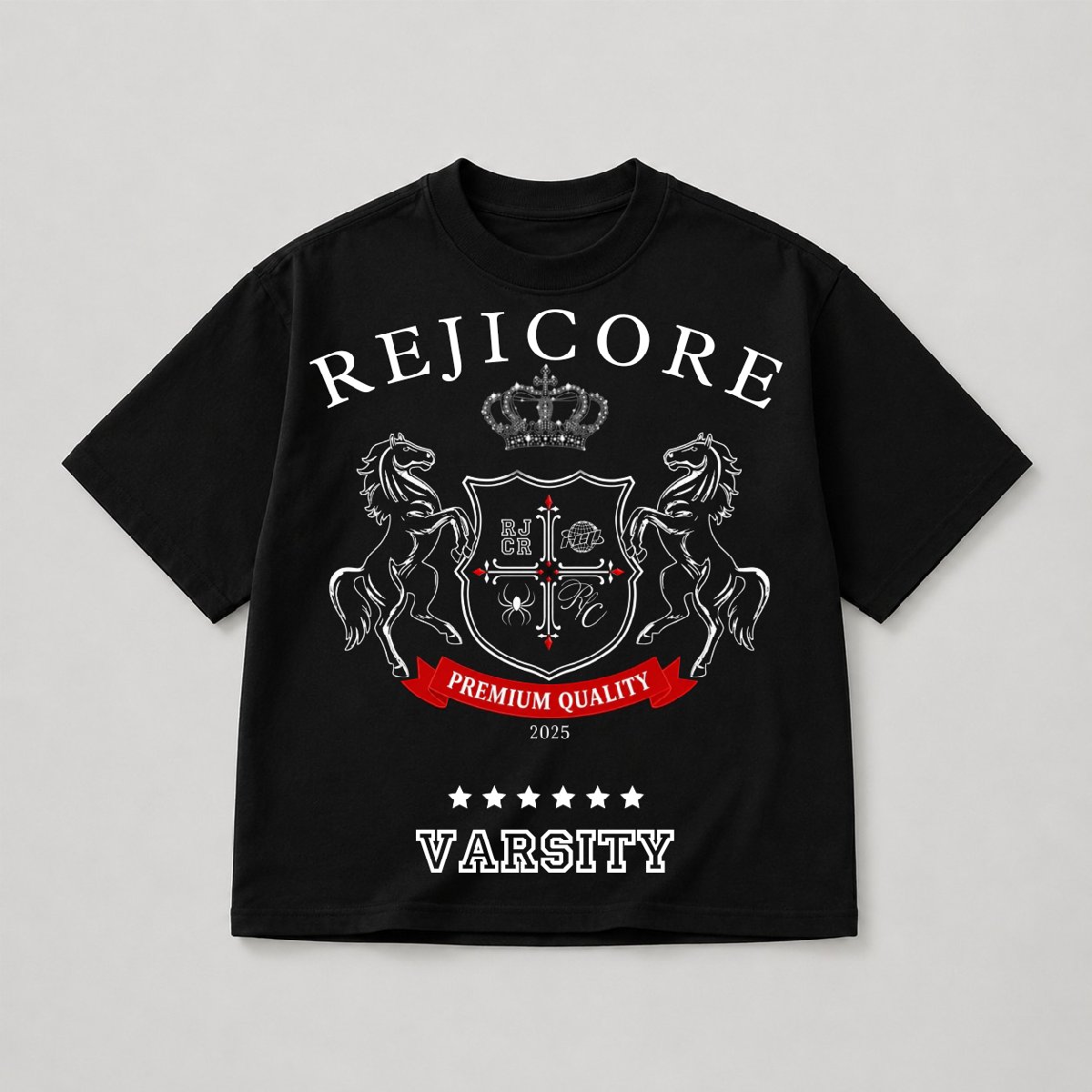 Rejicore Varsity Crest Tee