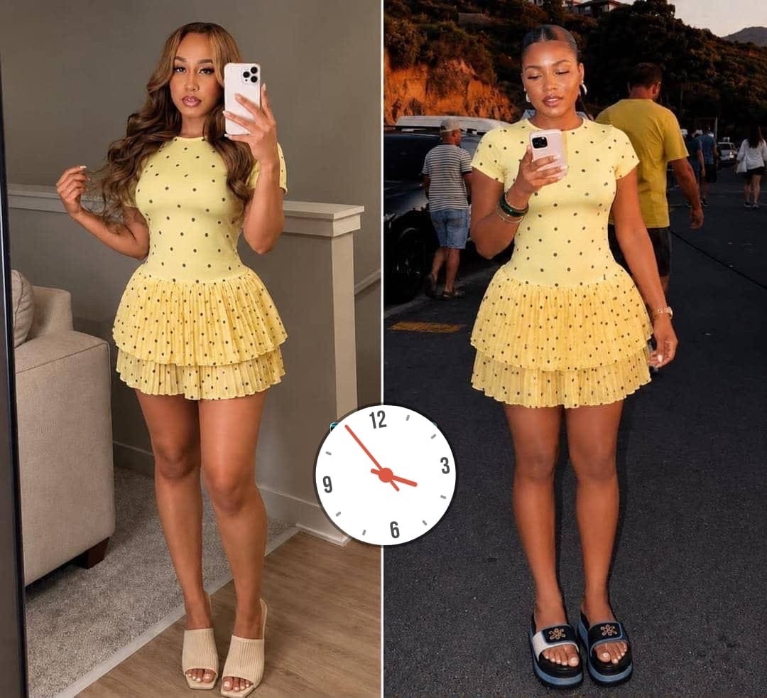 Poka dot dress