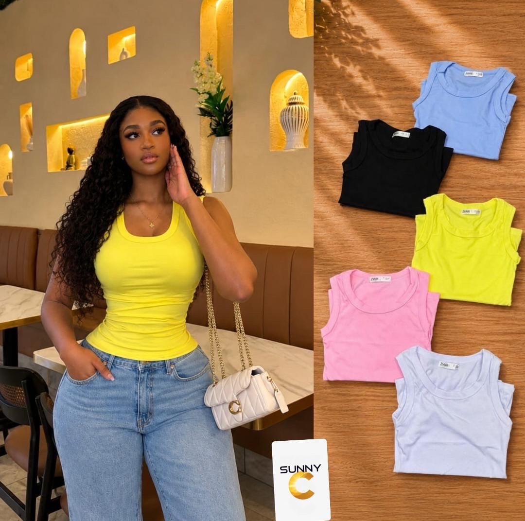Sleeveless Basic top