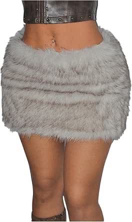 fur skirt