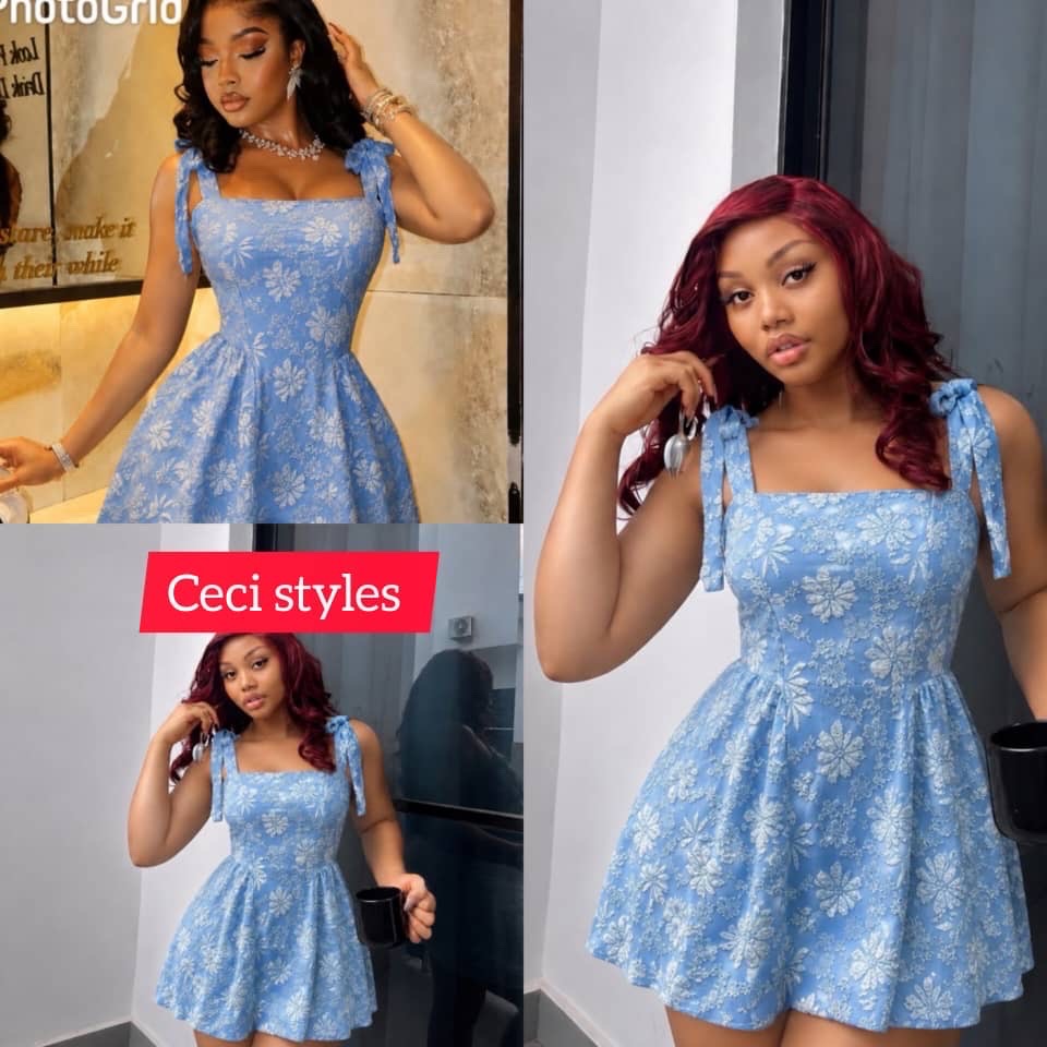 flair floral gown
