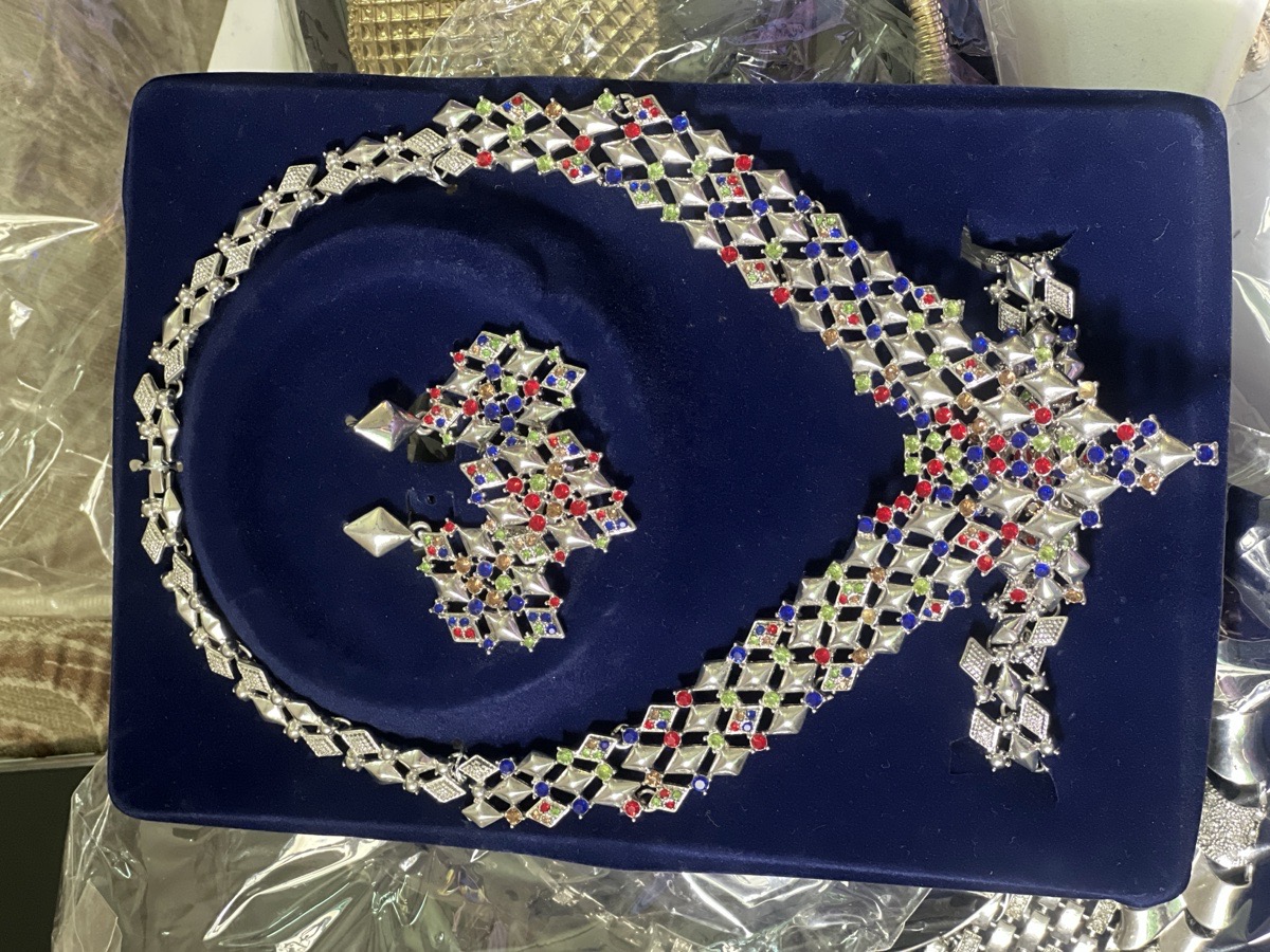 jewelry silver set