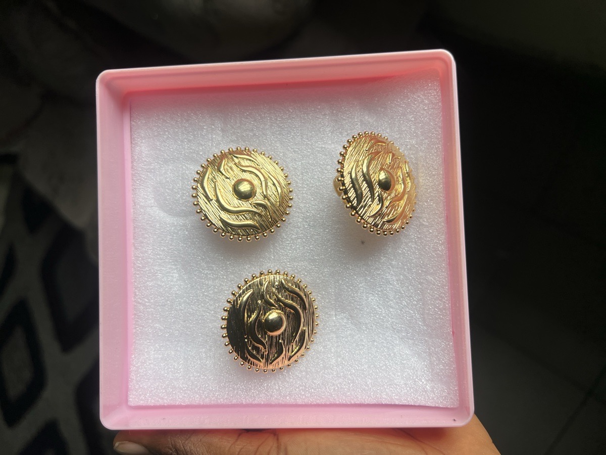 earrings and Ring set