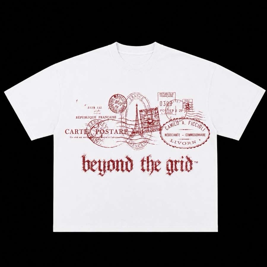 WORLD DOMINATION TEE(white)