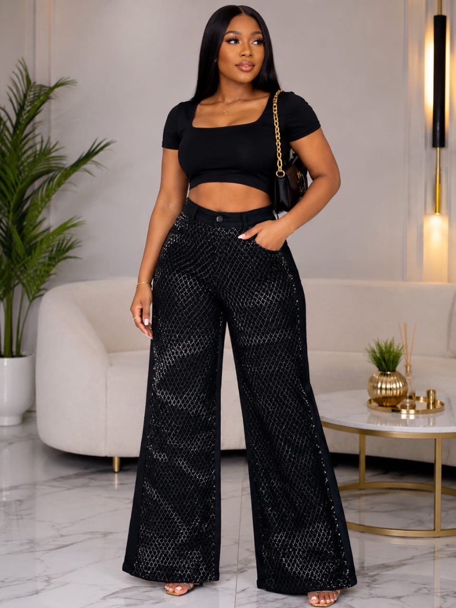 bedazzled Jean