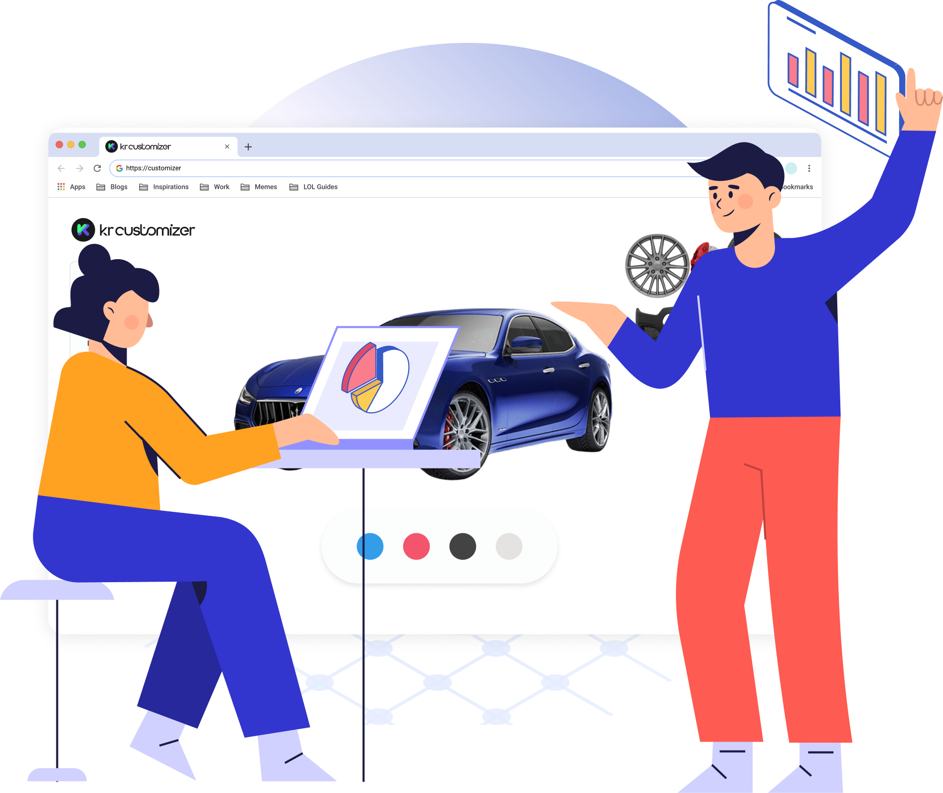 T-shirt product configurator demo
