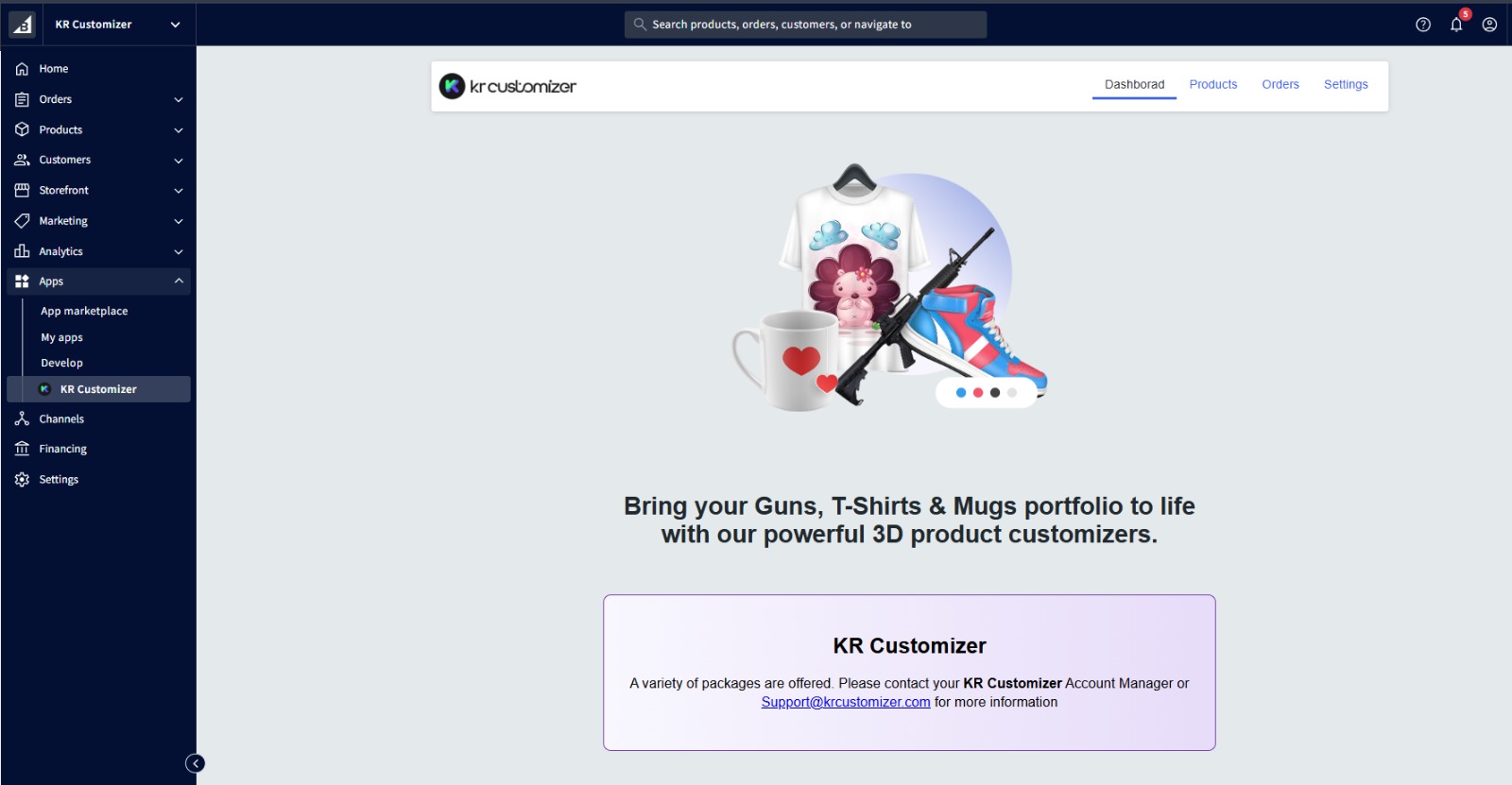 Product Page Example