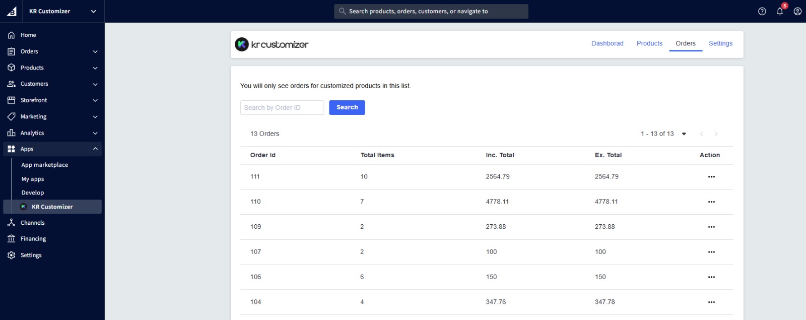 Product Page Example