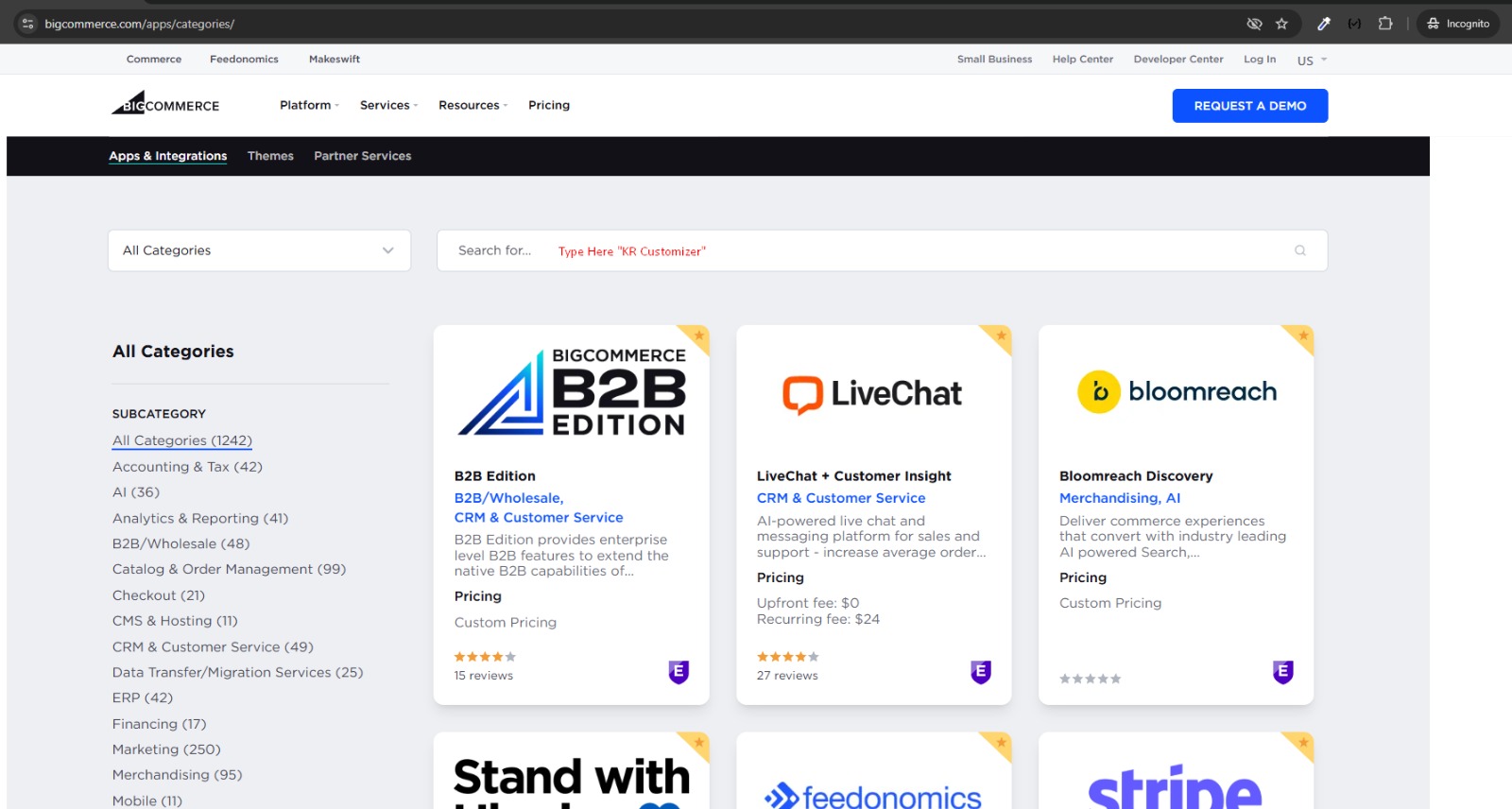 Product Page Example