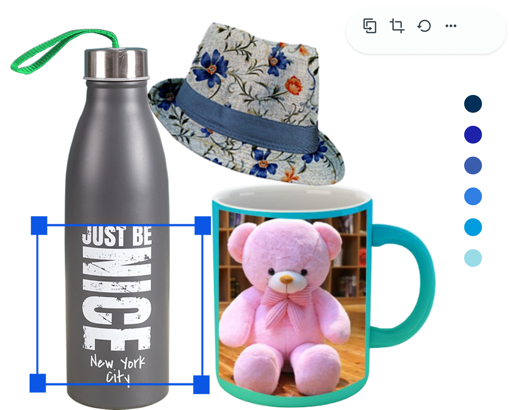 Customizable Products Showcase