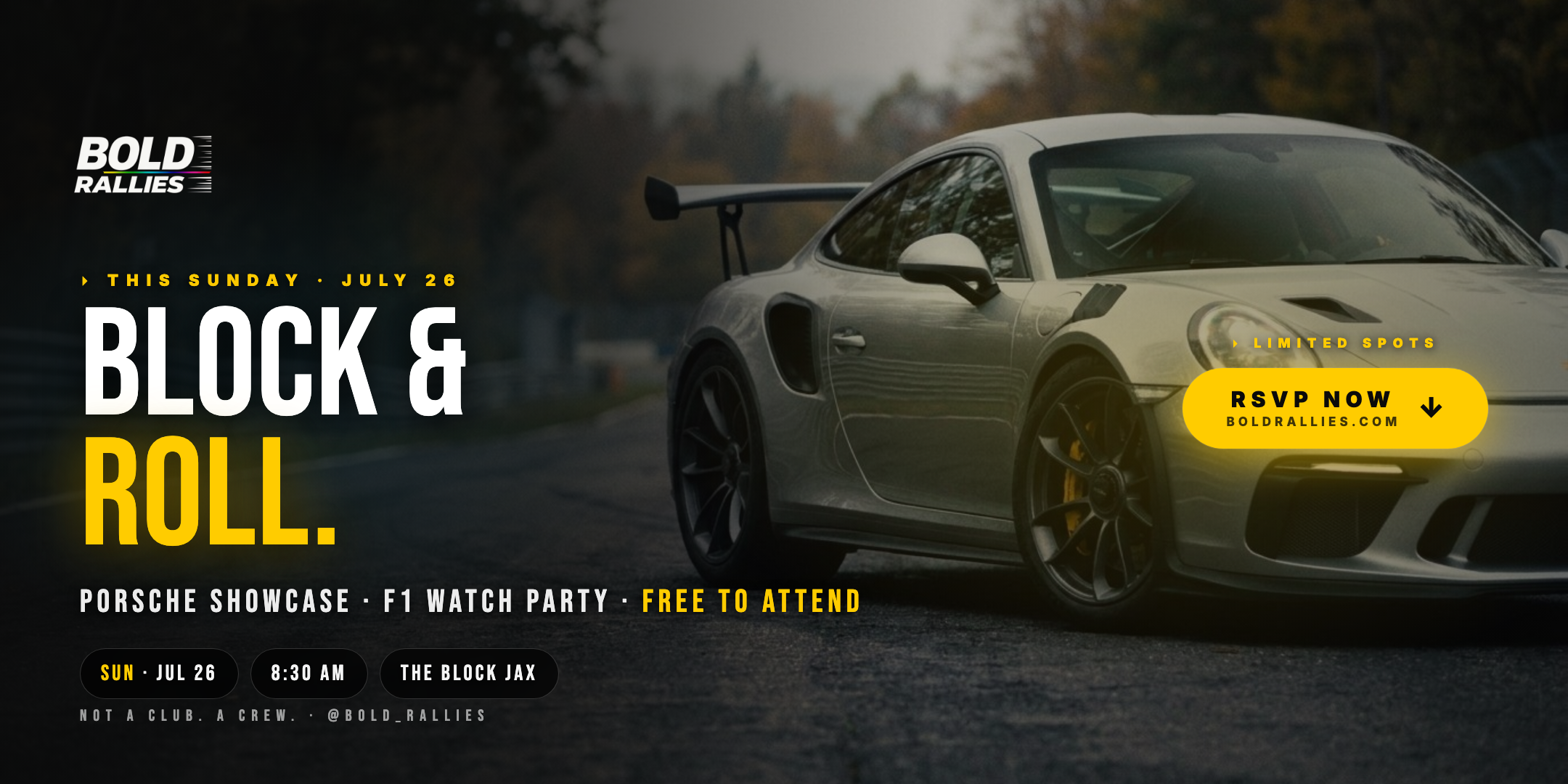 Block & Roll: Porsche Showcase