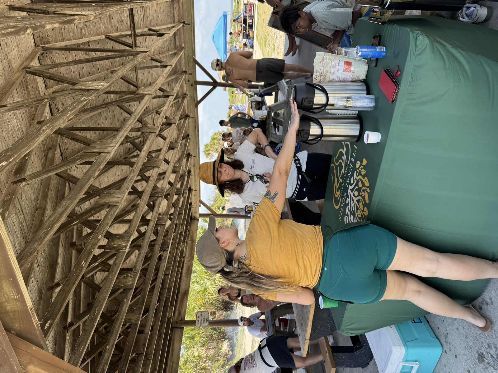 TENS Foundation sober community gathering at Eternal Roots