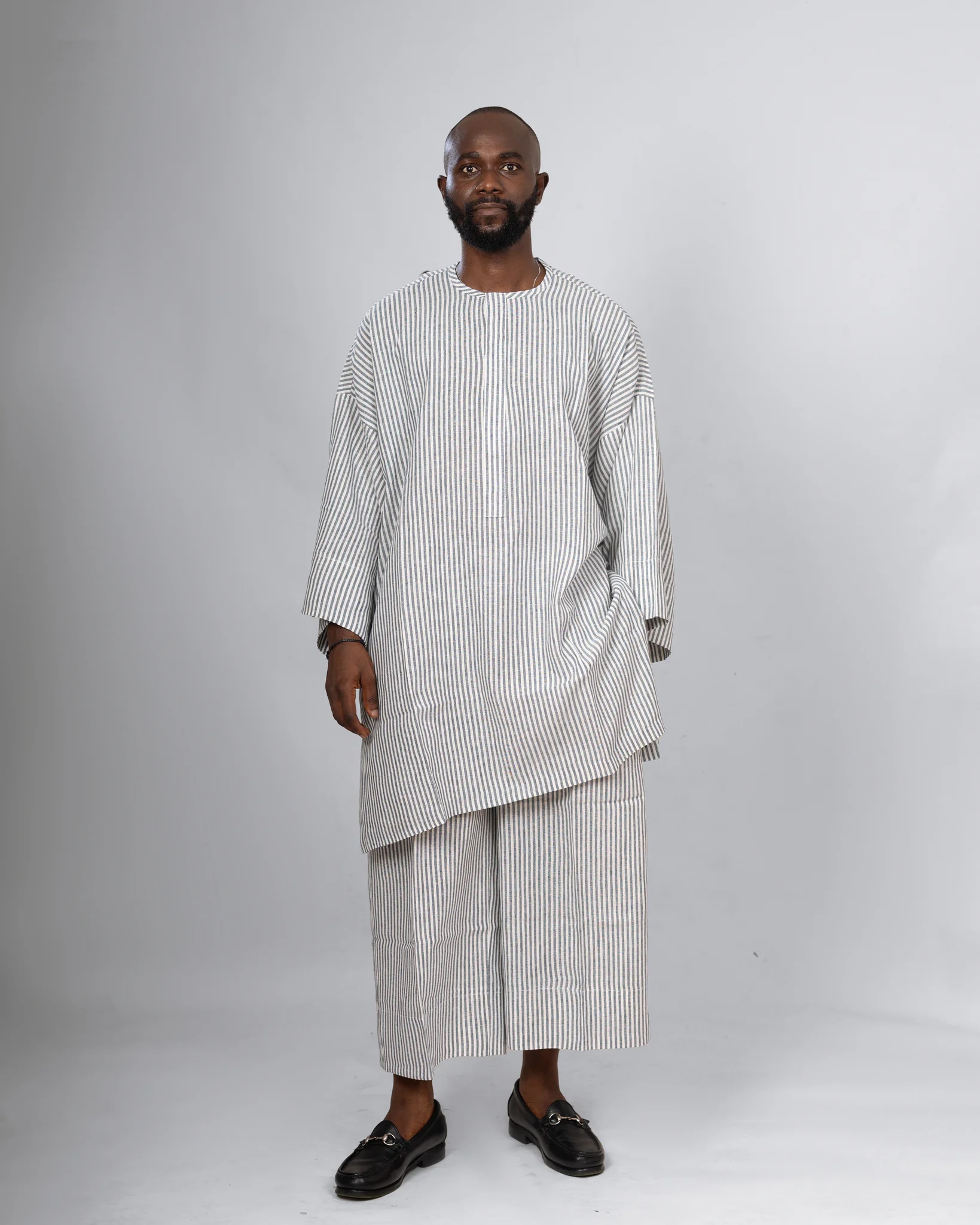 GREY STRIPE OMO AYO