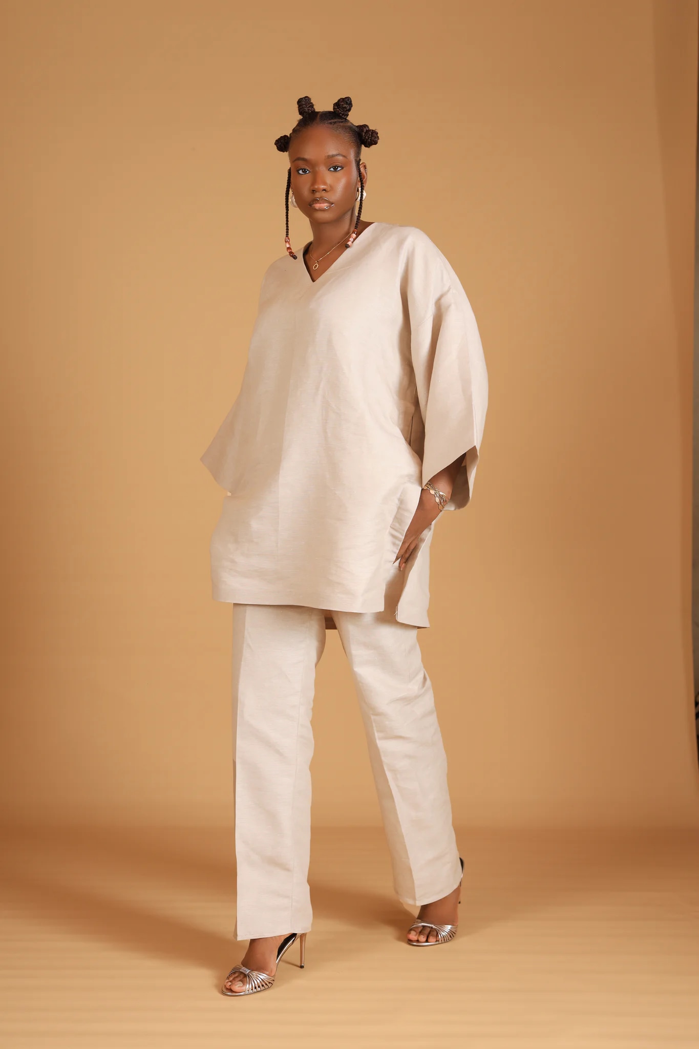 UNISEX OMO AYO SET ( NUDE) - Image 2