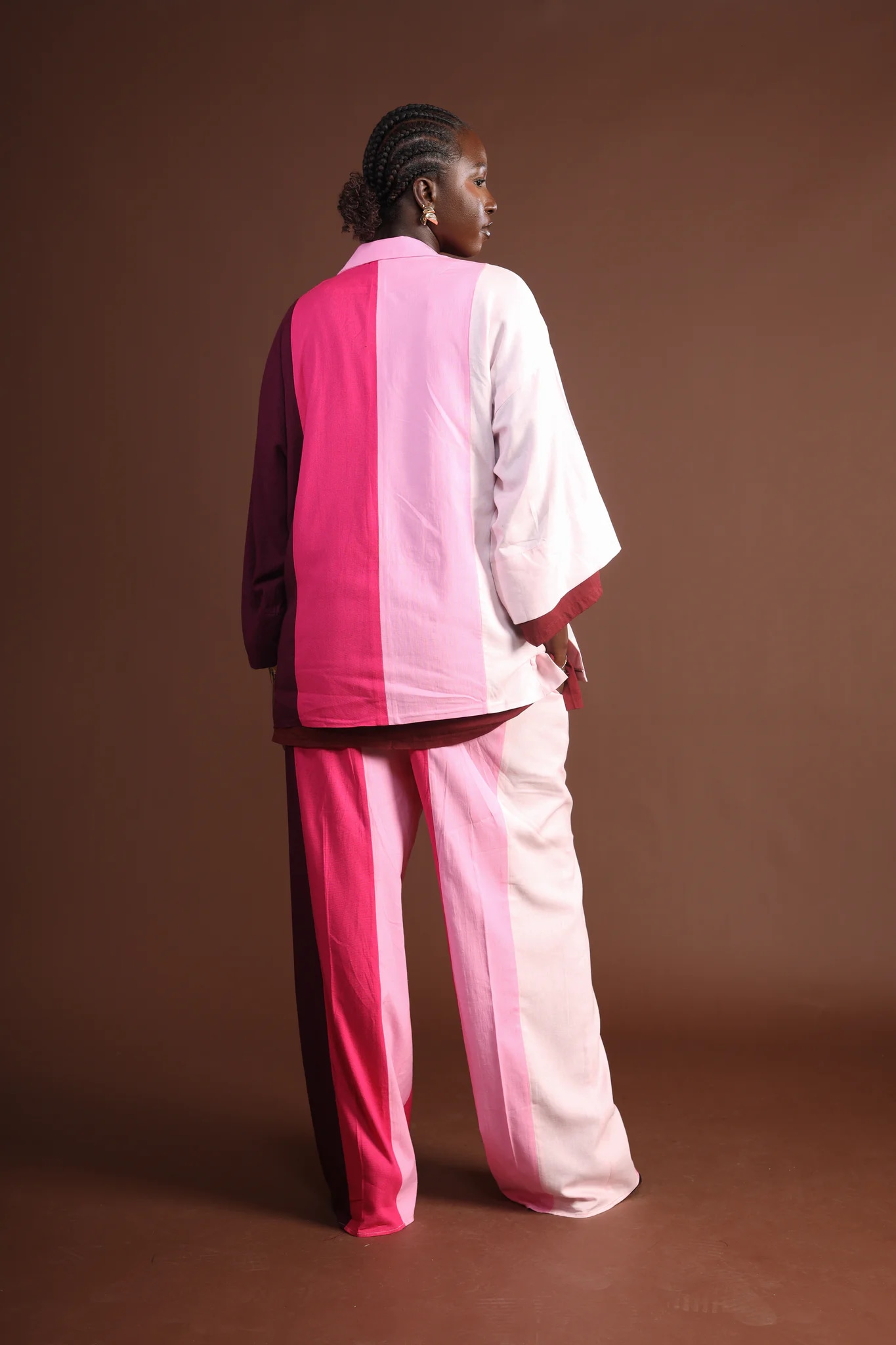 Pink Multicolor Suit - Image 2