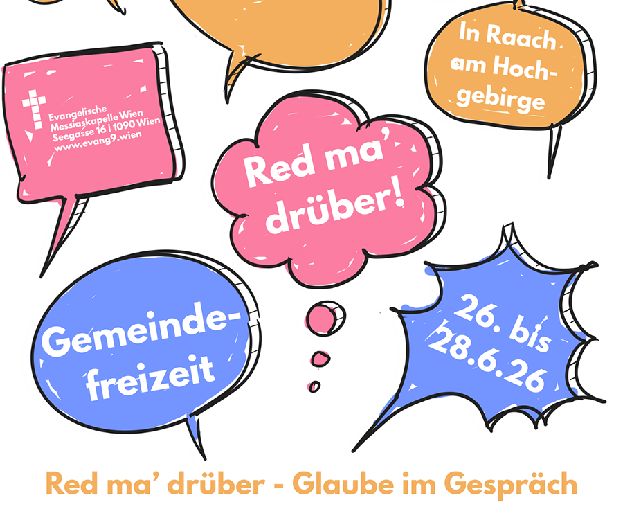 "Red ma drüber" Gemeindefreizeit 2026