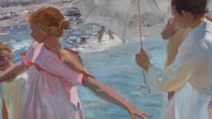 In Sorolla's Sea with Manuel Vicent 3
