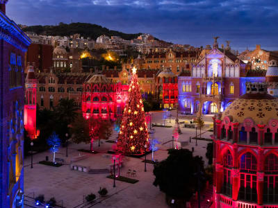 The Lights of Sant Pau: Christmas Garden