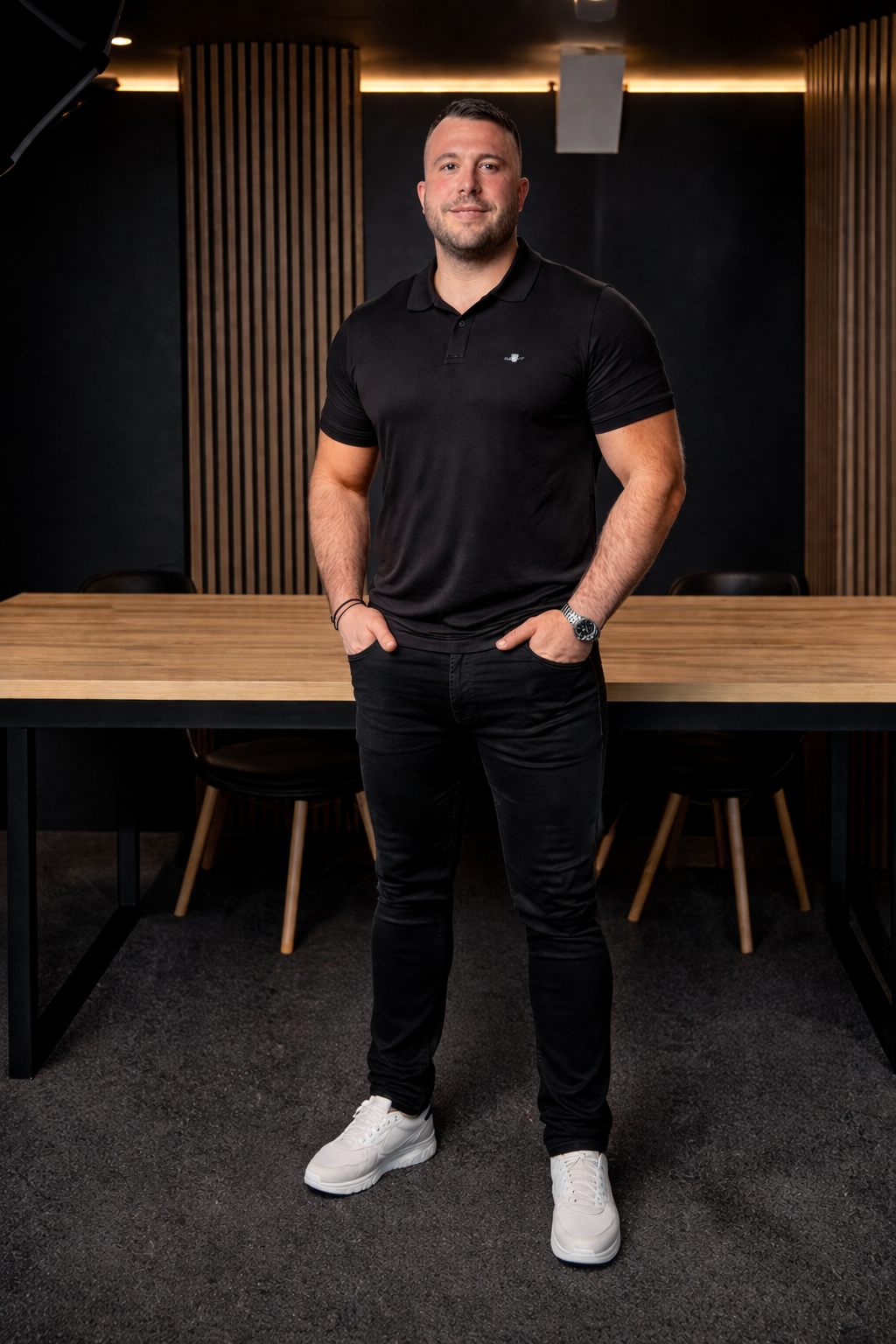Steffen Abele, Gründer von TALENTPUMPER, selbstbewusst im Portrait