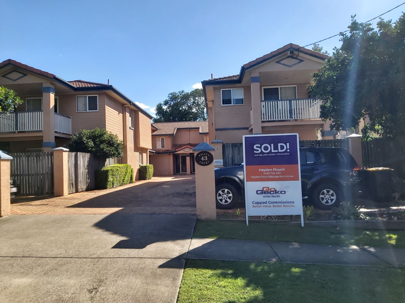 Sold Nundah Townhouse, owner saved over 6000 in commission. GoGecko