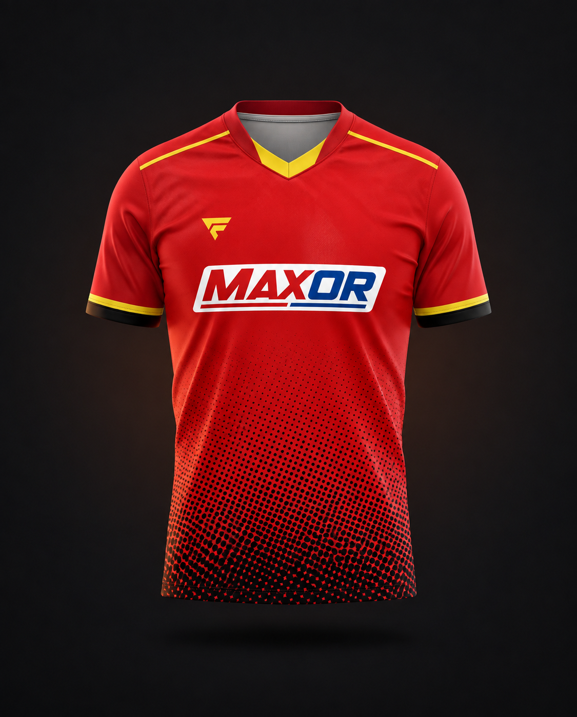 Jersey corporate custom tampak depan