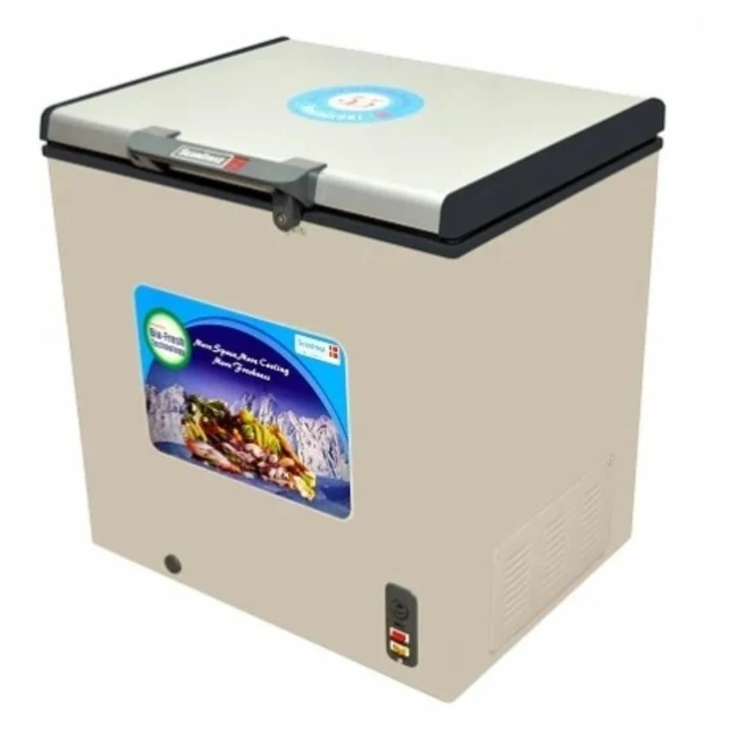 Scanfrost SFL251 Chest Freezer 251 Litres â Premium Inox Finish, Long-Lasting Cooling - Image 1