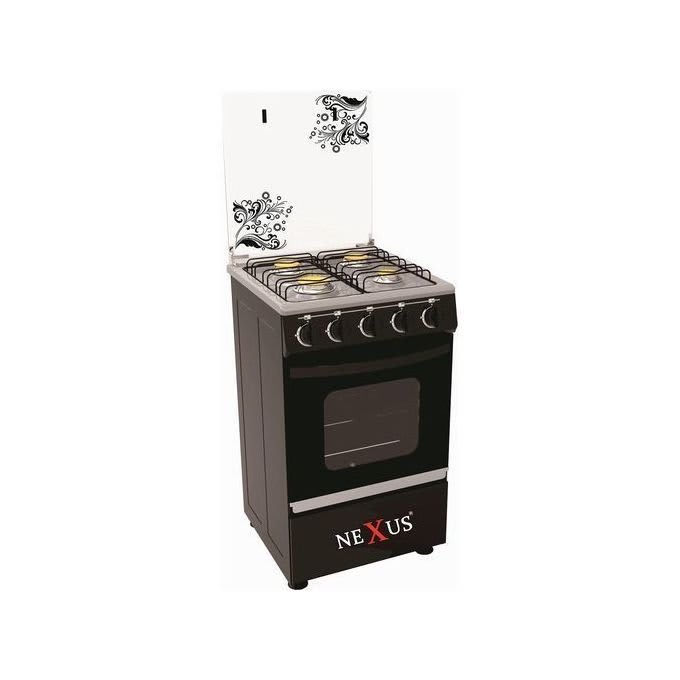 Nexus NX-5055 4 Burner Gas Cooker with Oven - Image 1