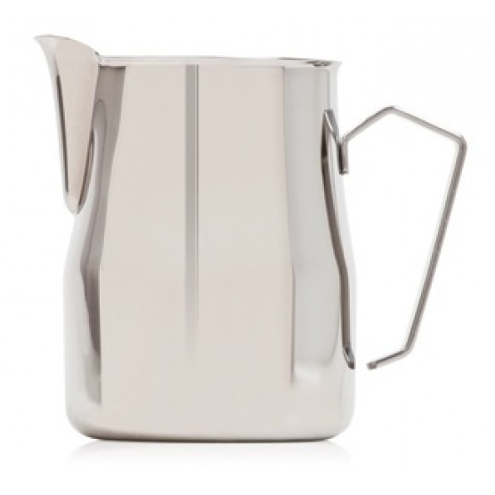 Питчер для латте-арт 350 мл из нержавеющей стали Motta Europa с удобным носиком для идеальной молочной пены