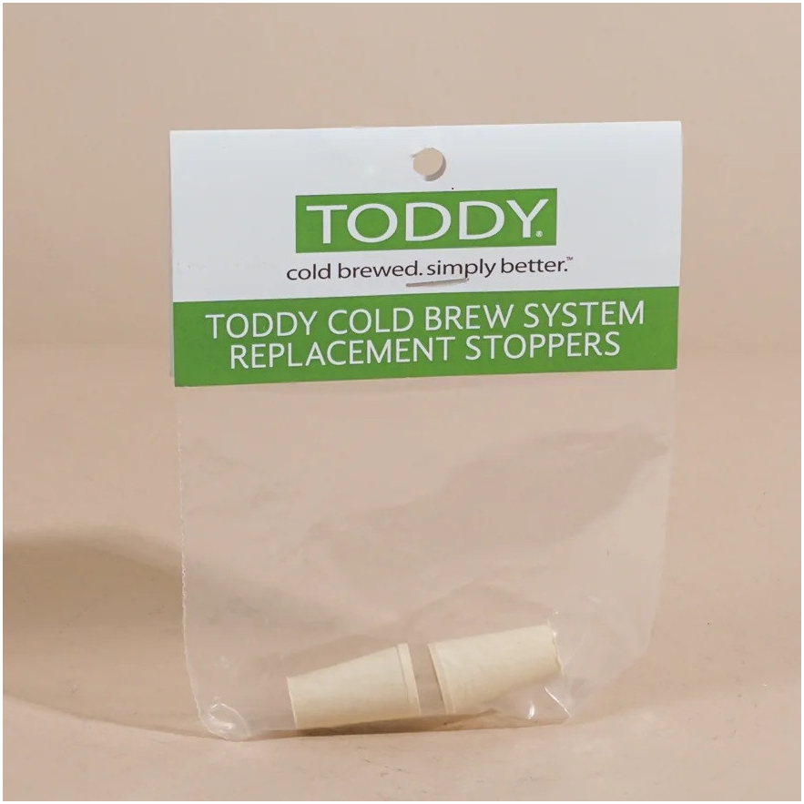 Резиновый стопер для холодного кофе Toddy, 2 шт, многоразовое использование, для 2 литров