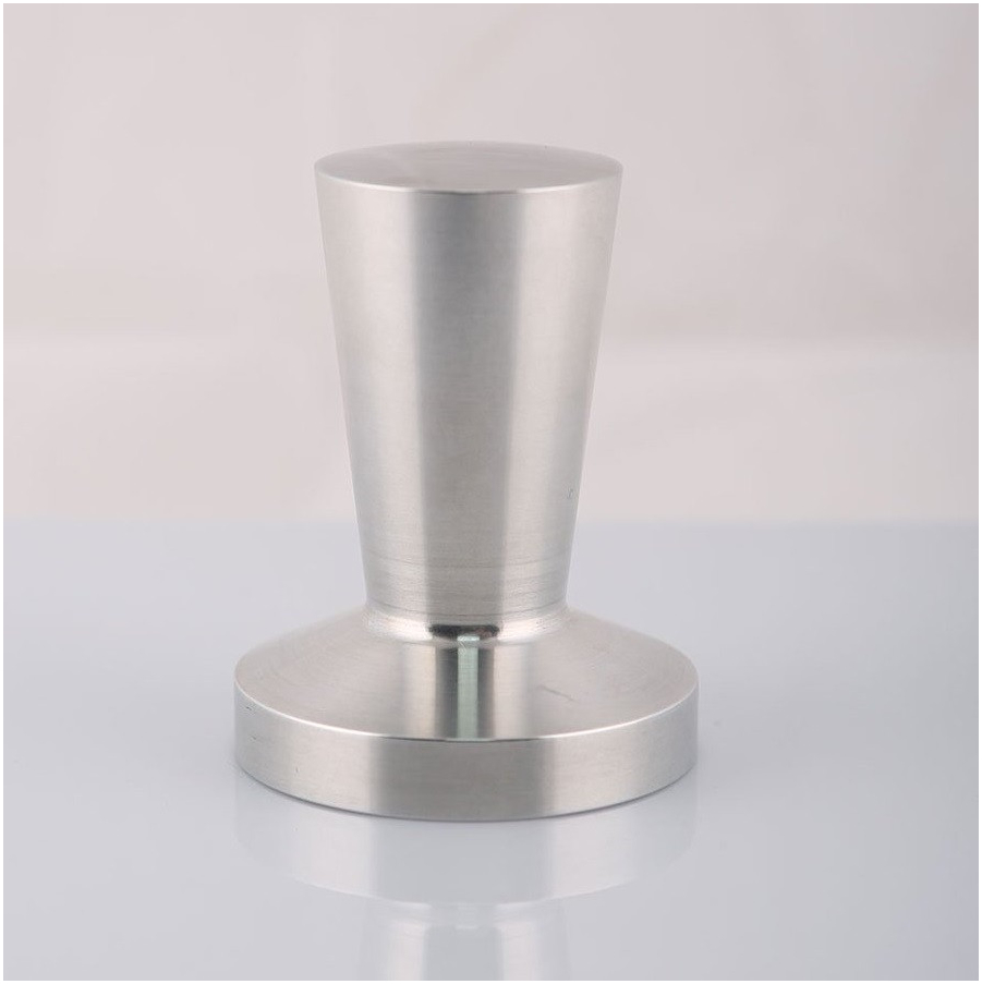 Темпер Motta Easy Ø53 мм - матовый алюминиевый пресс для кофе с удобной ручкой