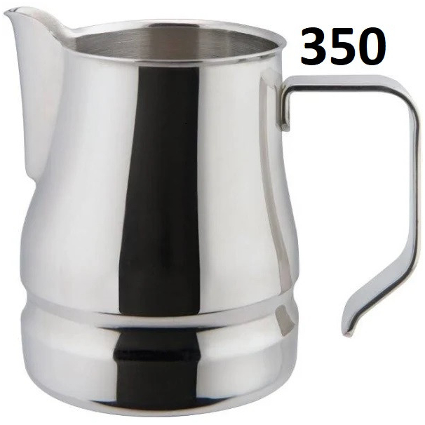 Молочник ILSA Evolution 350 мл з зручним носиком для професійного збивання молока