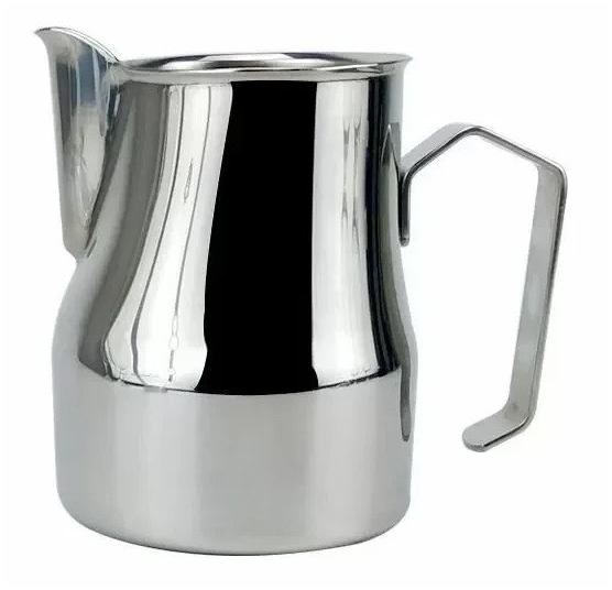 Питчер для латте-арт 750 мл из нержавеющей стали Motta Europa с удобным носиком для точного наливания